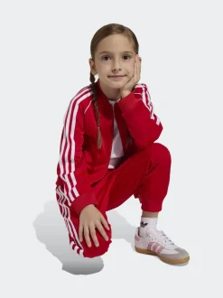 adidas Originals Red SST Little Kids Tracksuit