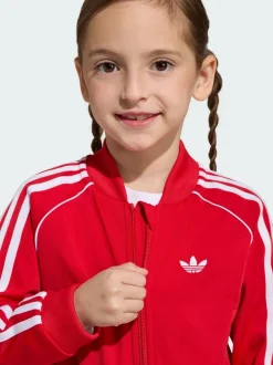 adidas Originals Red SST Little Kids Tracksuit