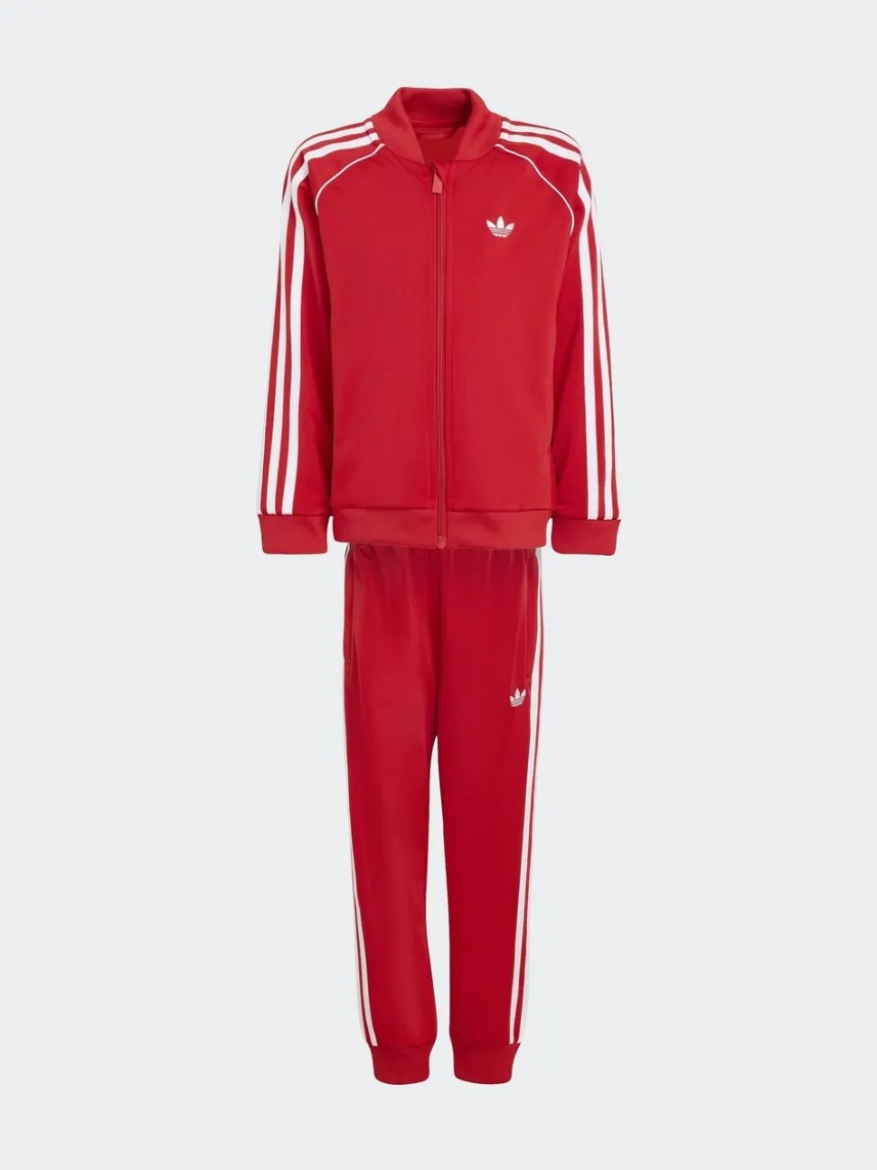adidas Originals Red SST Little Kids Tracksuit