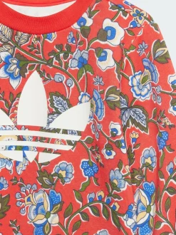 adidas Originals Red X Liberty London Crew Set