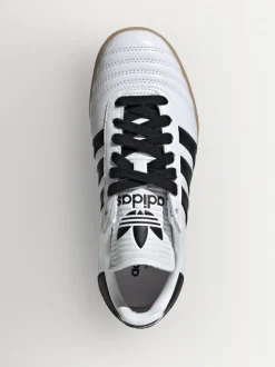 adidas Originals White/Black Samba JP Junior Trainers
