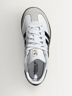 adidas Originals White/Black Samba OG Kids Trainers
