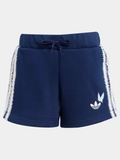 adidas Originals White Disney Alice in Wonderland Top and Shorts Little Kids Set