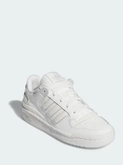 adidas Originals White Forum Low CL Shoes