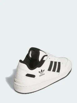 adidas Originals White Forum Low CL Shoes