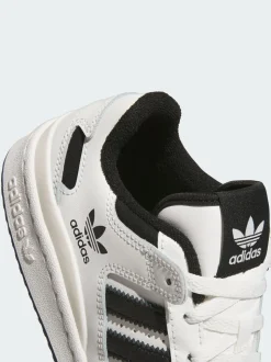 adidas Originals White Forum Low CL Shoes