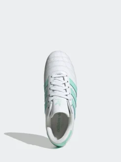 adidas Originals White/Mint Taekwondo Lace Junior Trainers