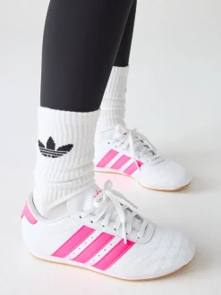 adidas Originals White/Pink Taekwondo Trainers