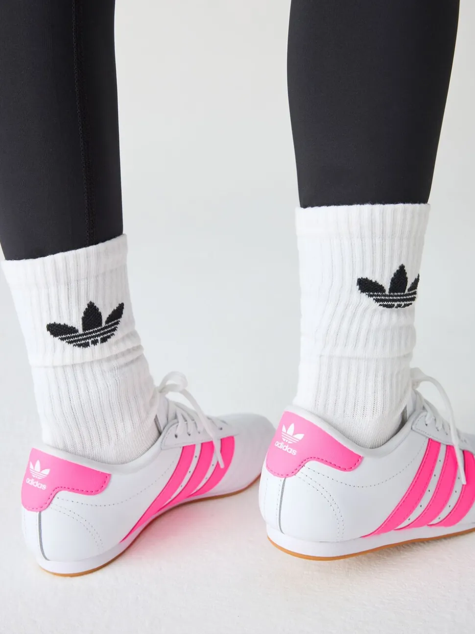 adidas Originals White/Pink Taekwondo Trainers