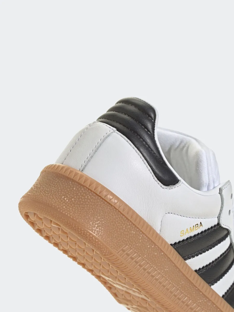 adidas Originals White Samba XLG Lace Junior Trainers