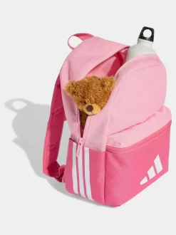 adidas Pink 3 Bar Kids Backpack