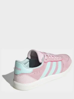 adidas Pink Breaknet Sleek Junior Trainers