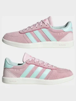 adidas Pink Breaknet Sleek Junior Trainers