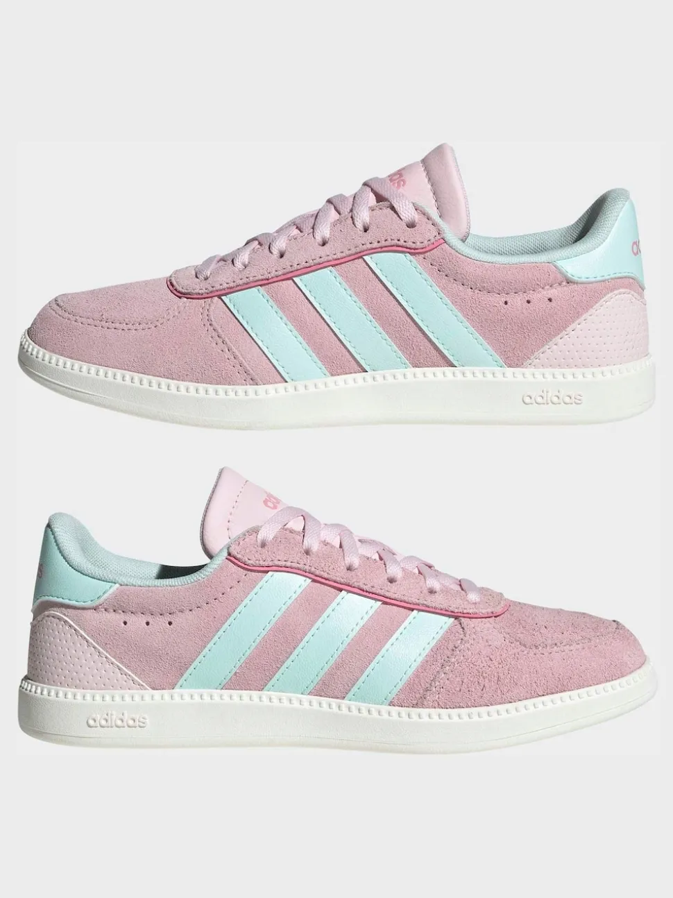 adidas Pink Breaknet Sleek Junior Trainers