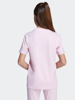 adidas Pink Essentials Kids T-Shirt