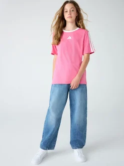adidas Pink Essentials Kids T-Shirt