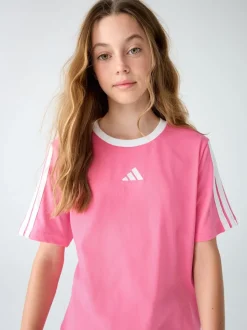 adidas Pink Essentials Kids T-Shirt