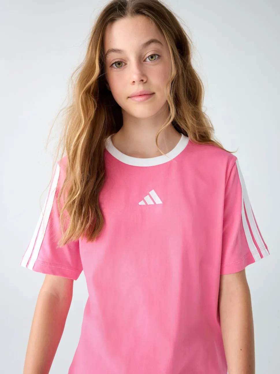 adidas Pink Essentials Kids T-Shirt