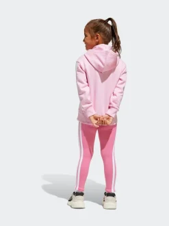 adidas Pink Essentials Tiberio Hoodie and Legging Set Little Kids