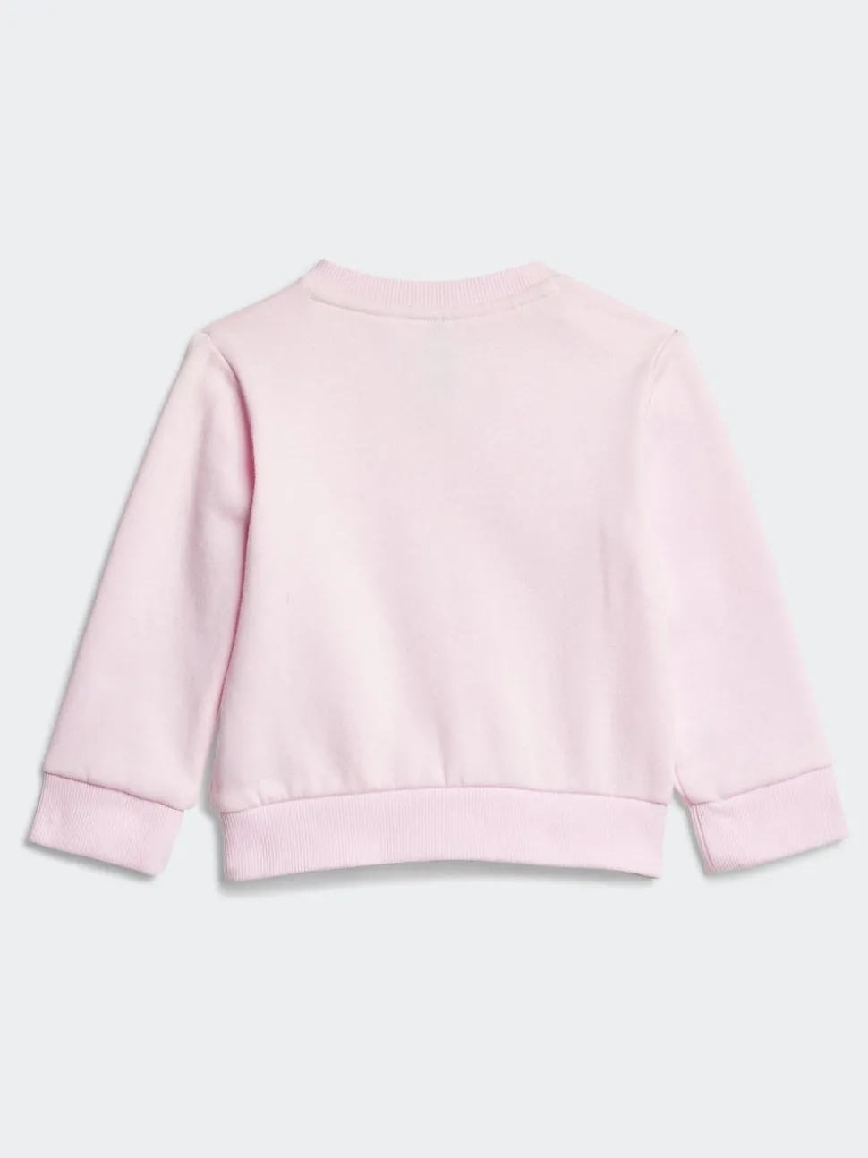 adidas Pink Light Essentials Infant Kids Sweatshirt and Joggers Set