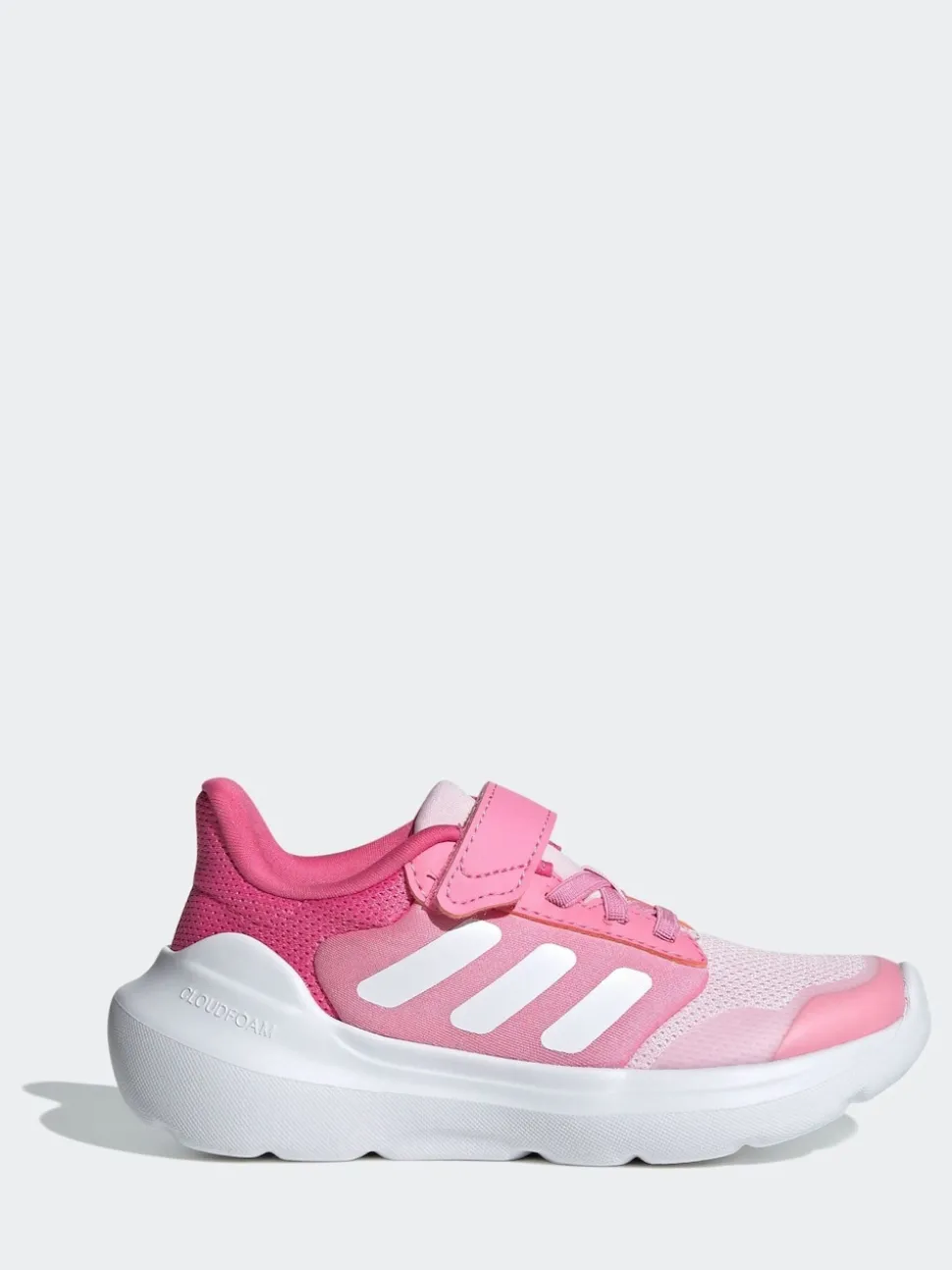 adidas Pink Tensaur Run 2.0 Hook and Loop Kids Trainers