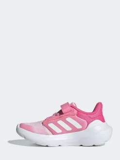 adidas Pink Tensaur Run 2.0 Hook and Loop Kids Trainers