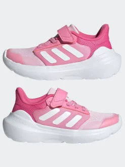adidas Pink Tensaur Run 2.0 Hook and Loop Kids Trainers
