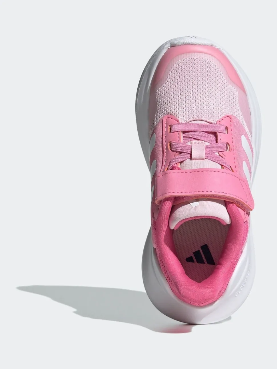 adidas Pink Tensaur Run 2.0 Hook and Loop Kids Trainers