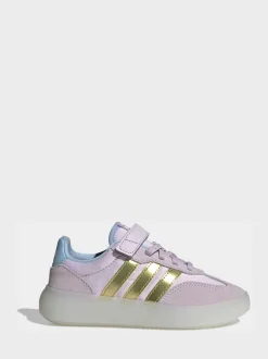 adidas Purple Disney Frozen Barreda Decode Kids Trainers