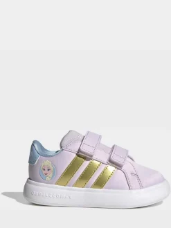adidas Purple Disney Frozen Grand Court 3.0 Infant Trainers