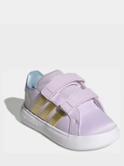 adidas Purple Disney Frozen Grand Court 3.0 Infant Trainers