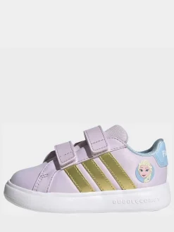 adidas Purple Disney Frozen Grand Court 3.0 Infant Trainers