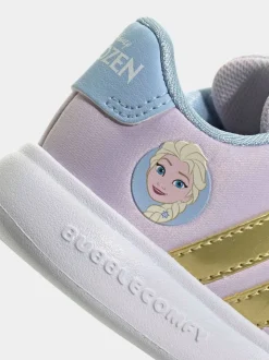 adidas Purple Disney Frozen Grand Court 3.0 Infant Trainers