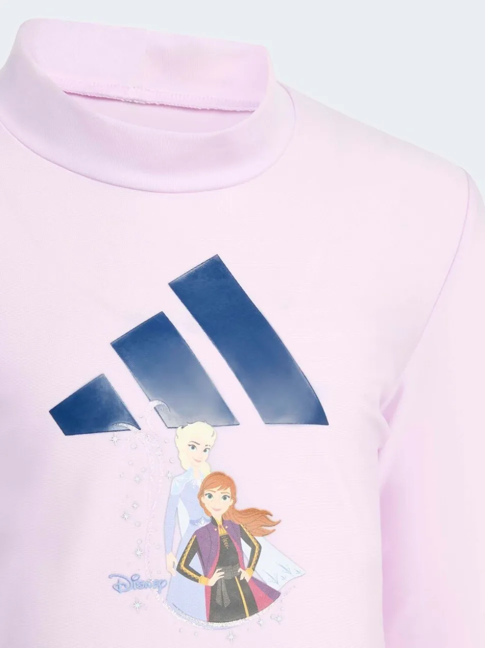 adidas Purple Disney Frozen Little Kids Rashguard Swim Top