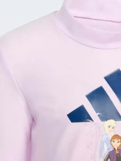 adidas Purple Disney Frozen Little Kids Rashguard Swim Top