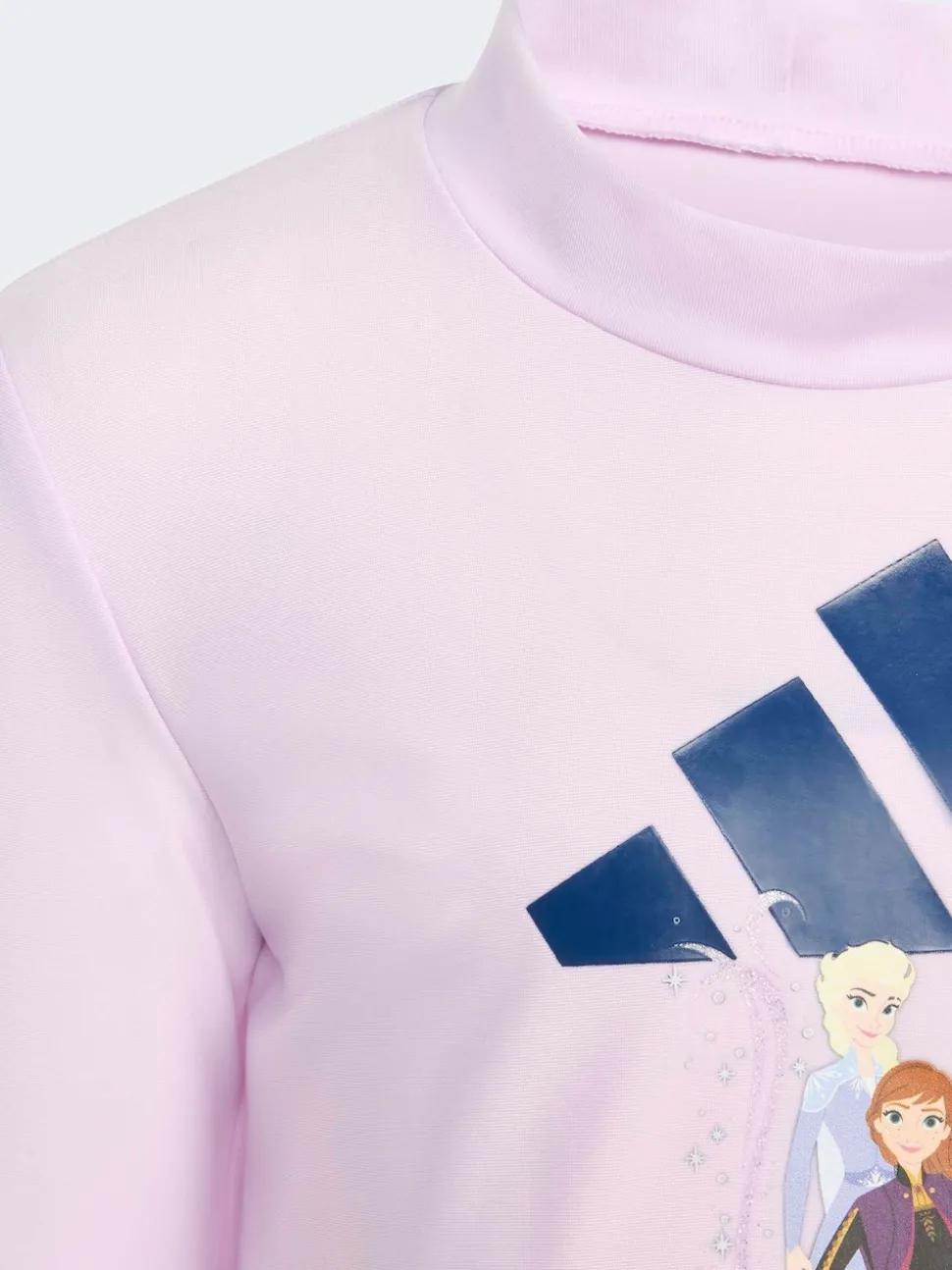 adidas Purple Disney Frozen Little Kids Rashguard Swim Top