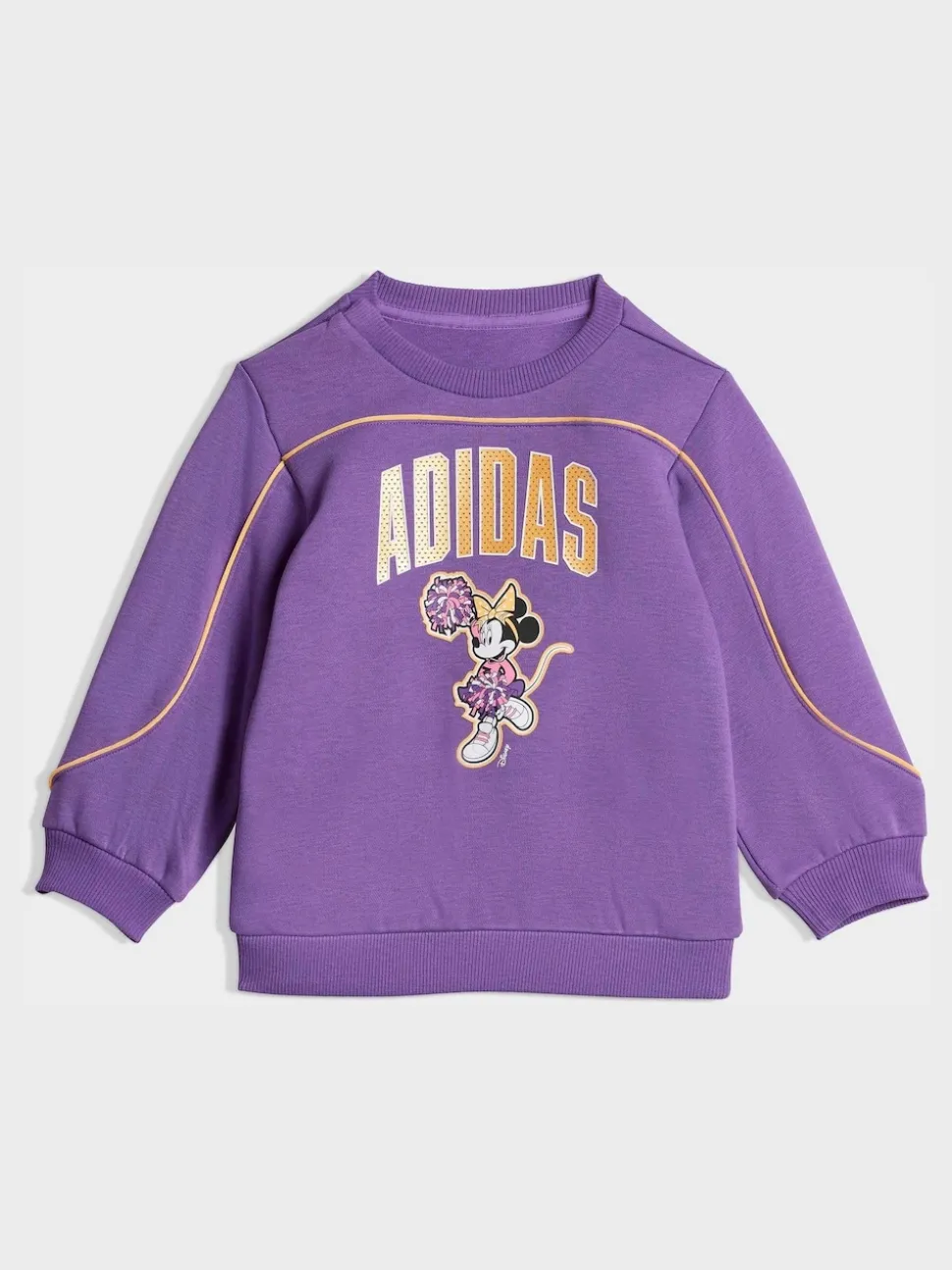 adidas Purple Disney Minnie Mouse Sweat Top and Legging Set