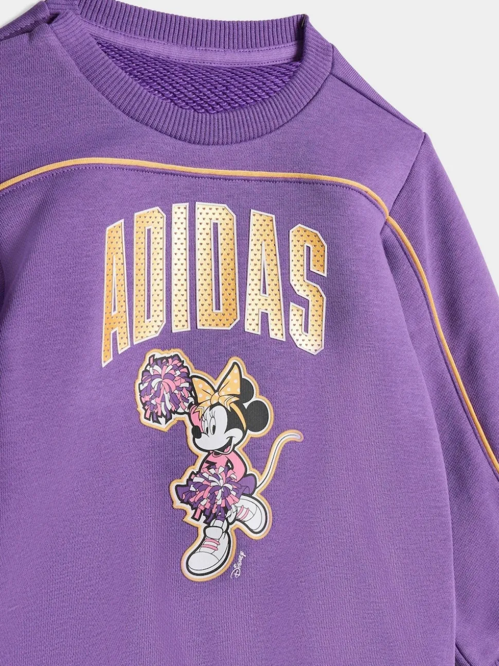 adidas Purple Disney Minnie Mouse Sweat Top and Legging Set
