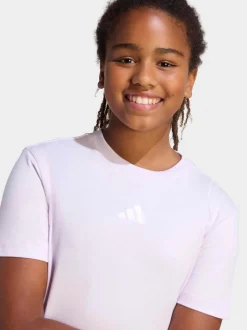 adidas Purple Essentials Kids T-Shirt