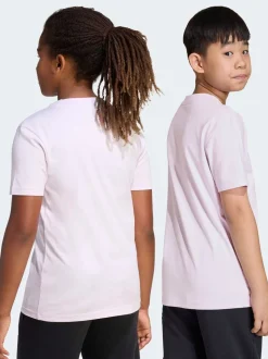 adidas Purple Essentials Kids T-Shirt