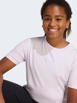 adidas Purple Essentials Kids T-Shirt