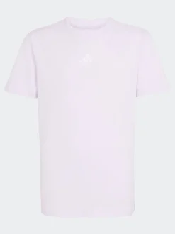 adidas Purple Essentials Kids T-Shirt