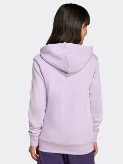 adidas Purple Glam Graphic Print Kids Hoodie