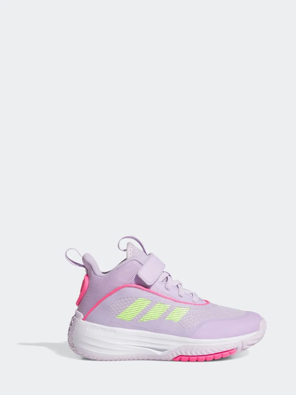 adidas Purple Ownthegame 3.0 Kids Trainers