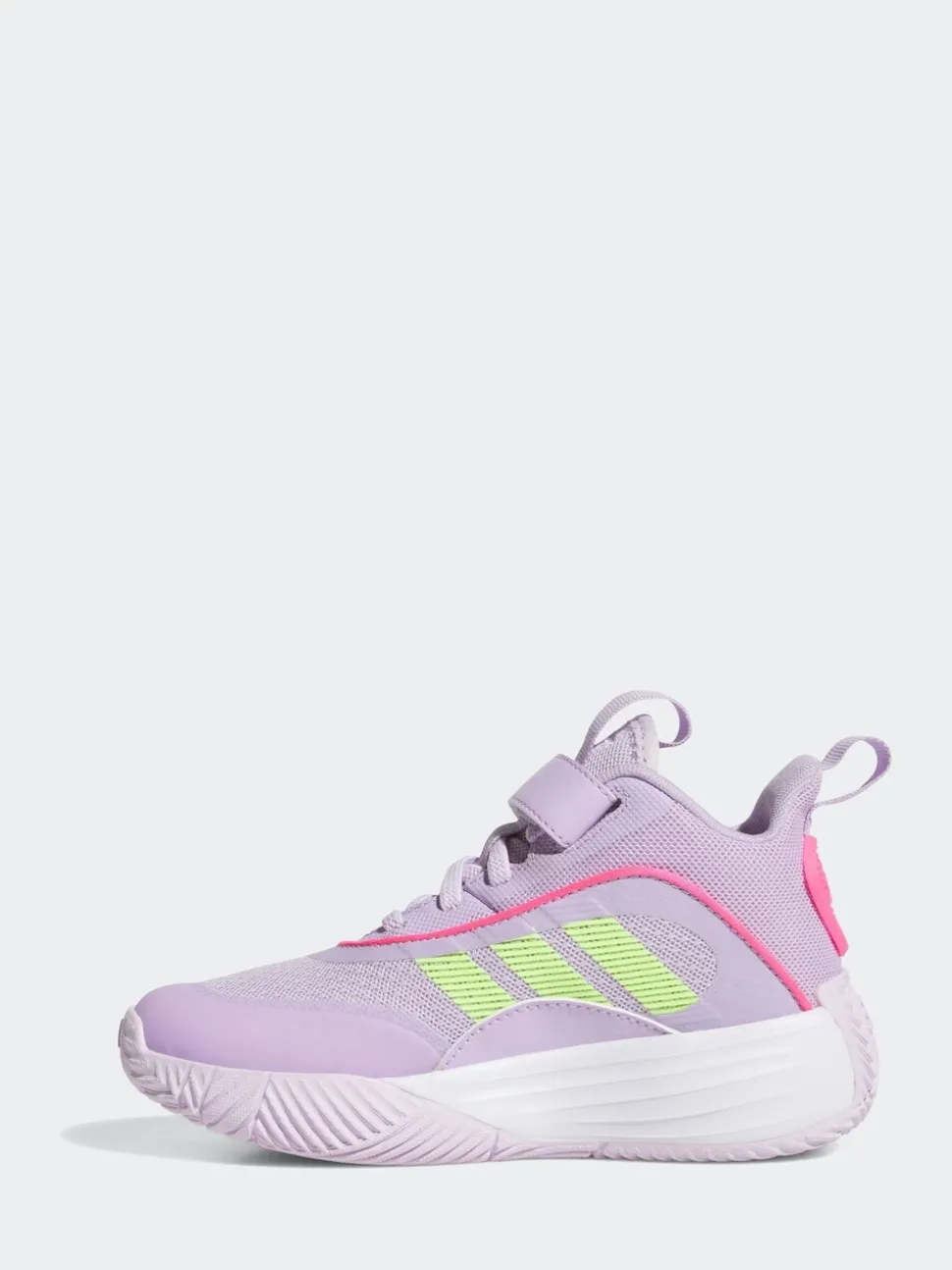 adidas Purple Ownthegame 3.0 Kids Trainers