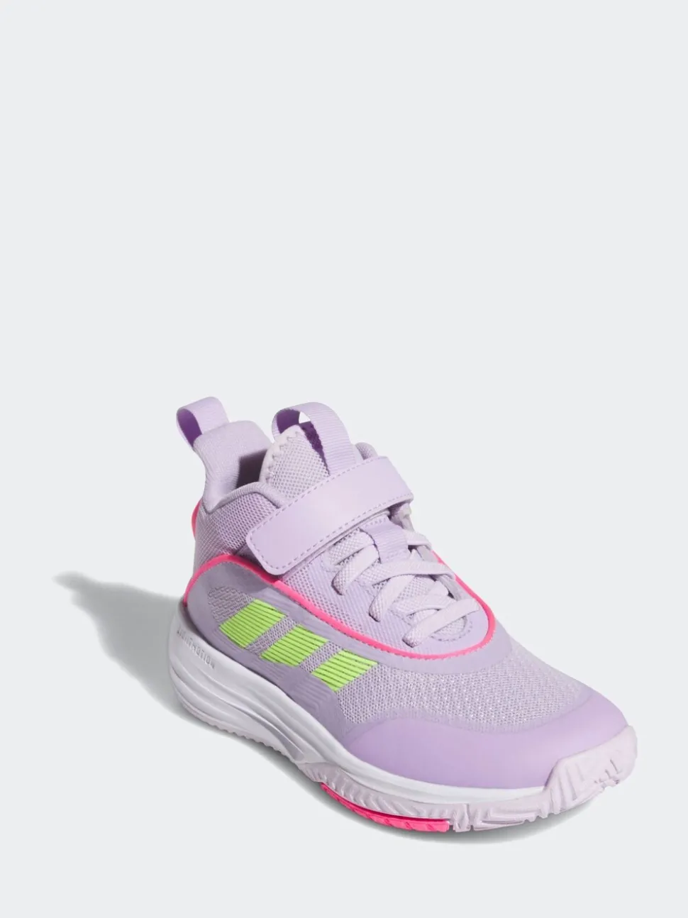 adidas Purple Ownthegame 3.0 Kids Trainers