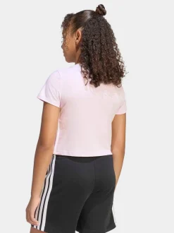 adidas Purple 3-Stripes Essentials Baby T-Shirt