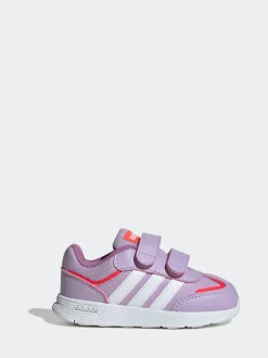 adidas Purple Tensaur Switch Hook and Loop Infant Trainers