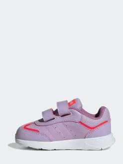 adidas Purple Tensaur Switch Hook and Loop Infant Trainers