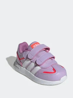 adidas Purple Tensaur Switch Hook and Loop Infant Trainers